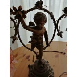 Aristeou A Moreau Vintage tafellamp zeer oud