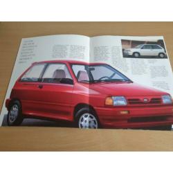 Folder Ford Festiva 1992 (model Mazda 121)