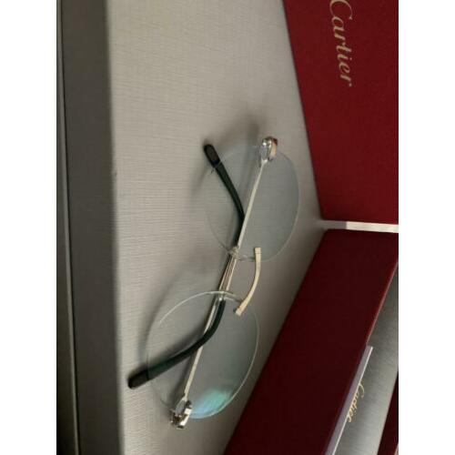 Originele Cartier C decor bril met bon en doos plus koker