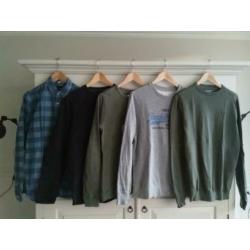 America Today/ Only overhemd/ trui/ Petrol trui/Jack Jones S