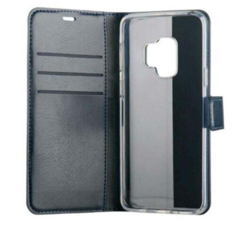 Samsung Galaxy S9 Hoesje - Wallet Case Blauw