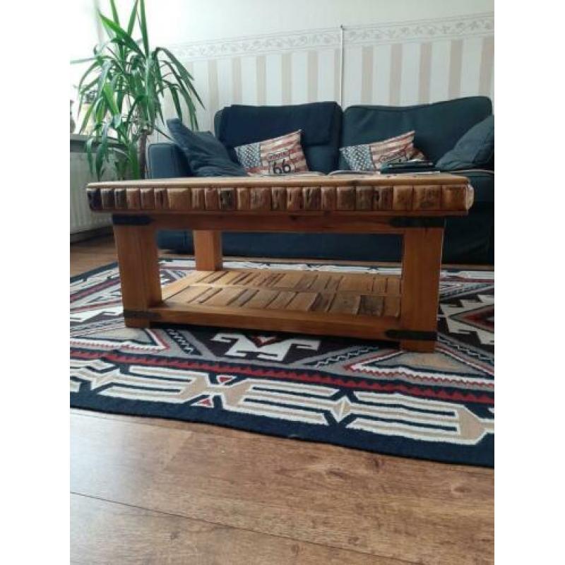 Cactus houten salontafel