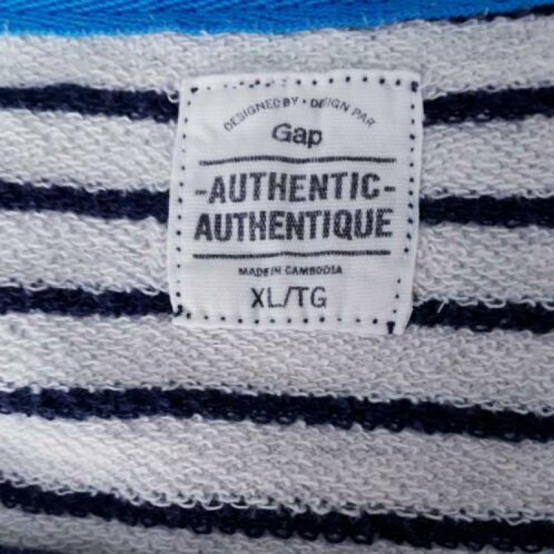 GAP trui sweater gestreept maat XL