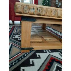Cactus houten salontafel
