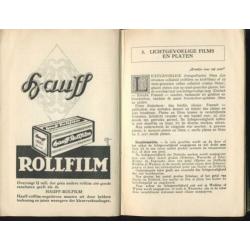 Handboekje der praktische fotografie; W.Idzerda; 1928