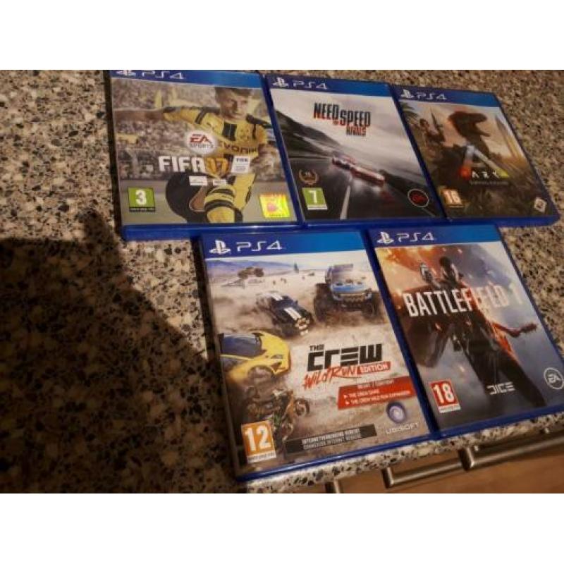 5 games PS4