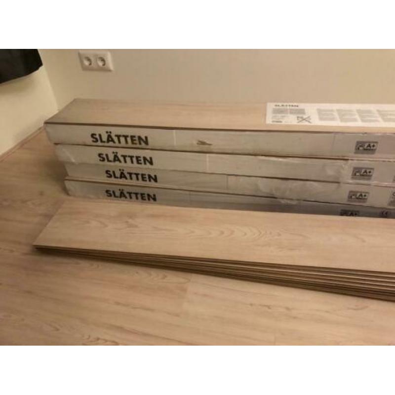 Laminaat slatten 14 m2 nieuw