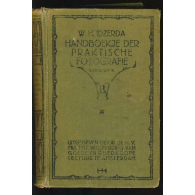 Handboekje der praktische fotografie; W.Idzerda; 1928