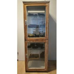 Vintage vitrinekast
