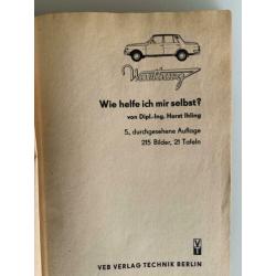Reparaturhandbuch - Erzatzteilkatalog - handboek Wartburg