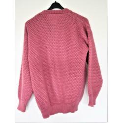 Oud roze vest