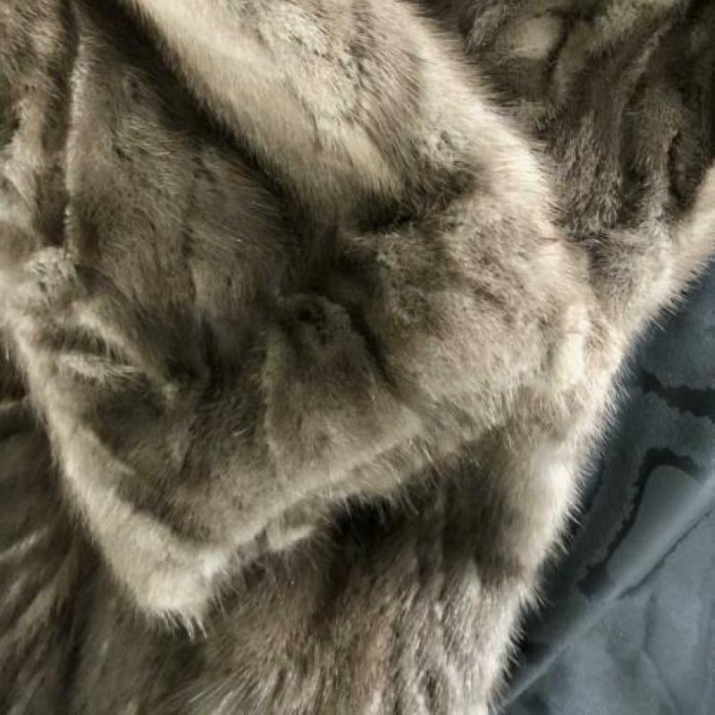 Bontjas vintage super mooie staat, M, echt bont