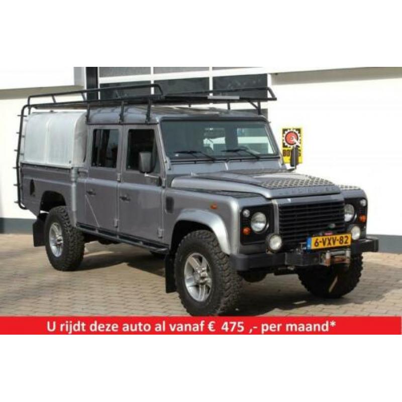 LAND ROVER Defender TD4 CrewCab S Airco/Lier/LM velgen