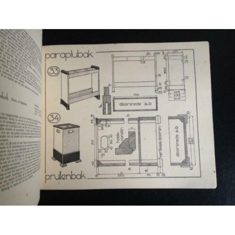 E.J. Visser - Moderne Houtarbeid - 1942 - Zeldzaam