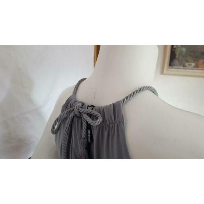 superstar metallic maxi jurk maat xs nieuw
