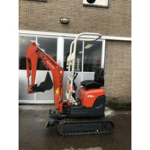 Kubota U10-3 minigraver 2012 3 cill kubota (bj 2012)