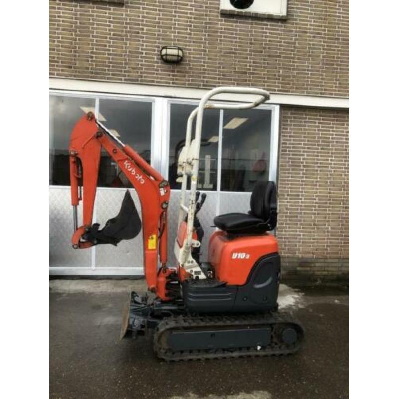 Kubota U10-3 minigraver 2012 3 cill kubota (bj 2012)
