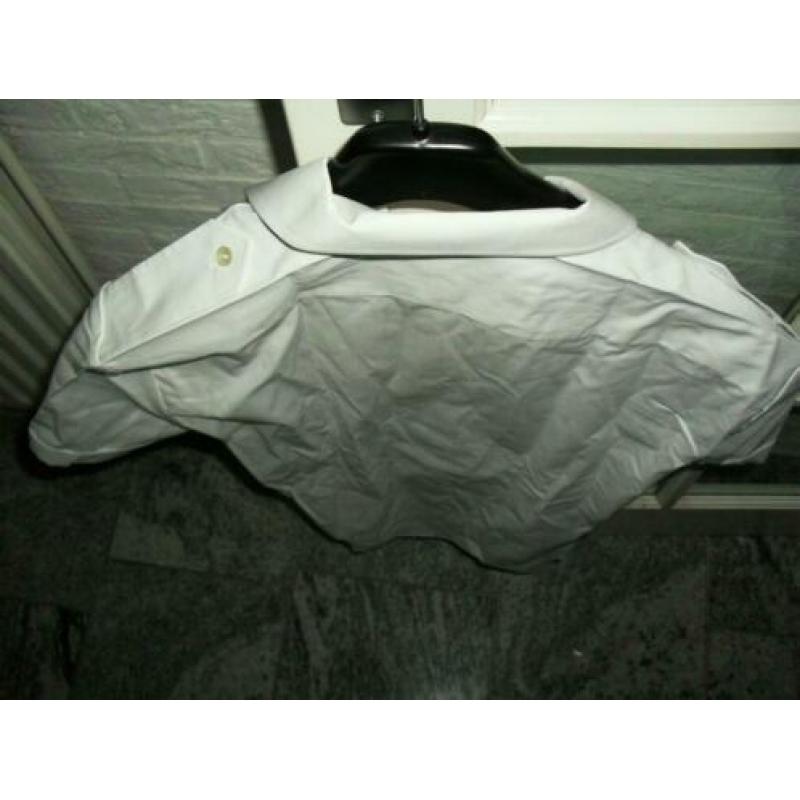 Witte heren blouse maat 42