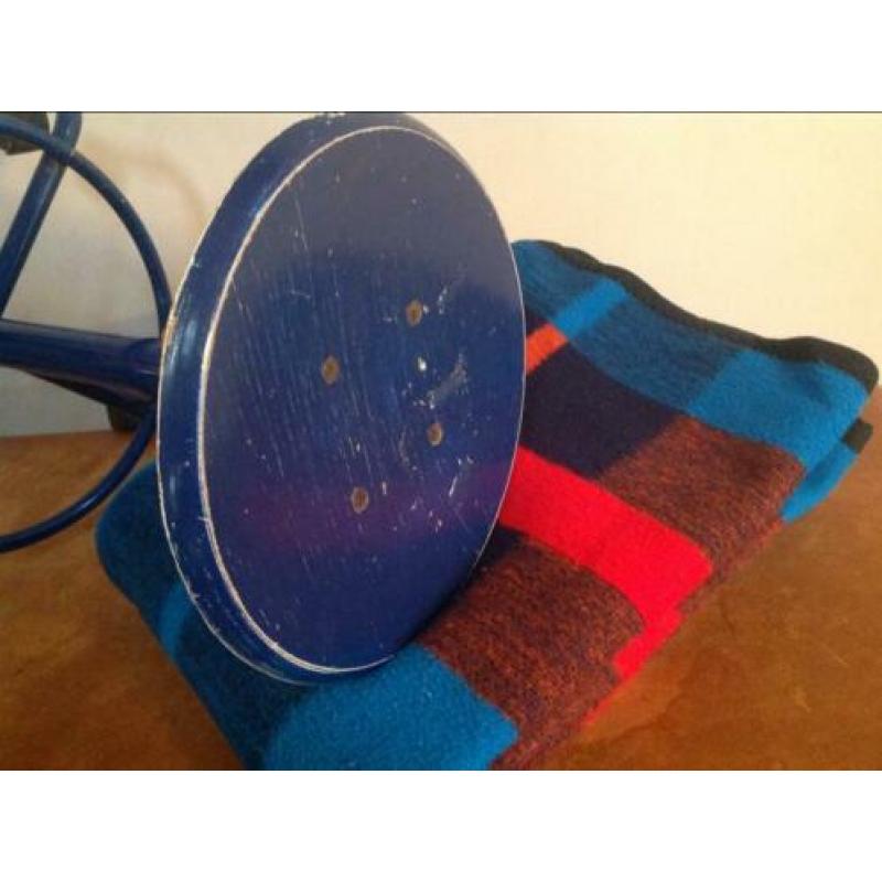 Vintage Stoere Blauwe Kruk