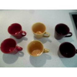 diverse drink bekers