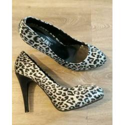 Nieuwe pumps, panter, leopard. 41