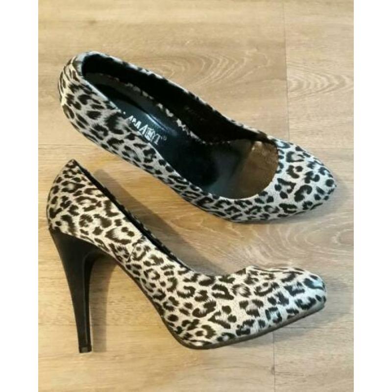 Nieuwe pumps, panter, leopard. 41
