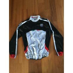 Wielerkleding, Santini winterset, Bib Broek, Fleece, maat XL