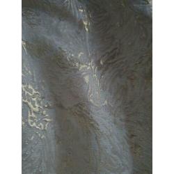 Nieuw Crème jurkje met gouden print
