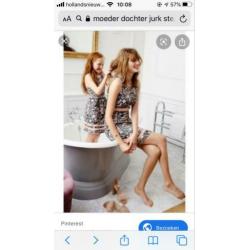 Moeder dochter jurken maat 98/104 en 40 van Steps