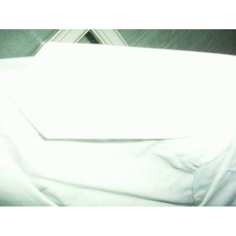 Witte heren blouse maat 42