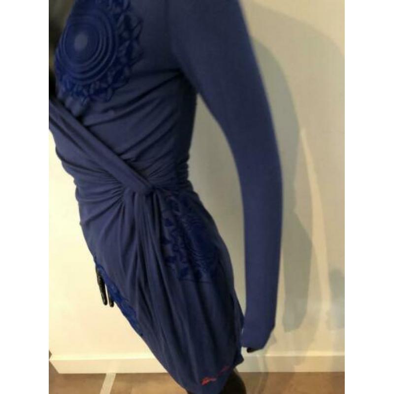Desiqual jurk hemels blauw mt S