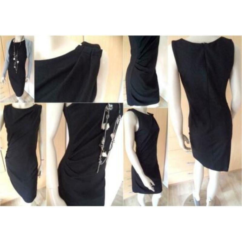 MANGO SUIT zwarte jurk maat M