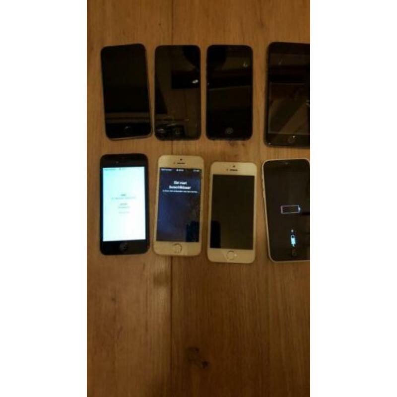 partij iphone voor onderdelen