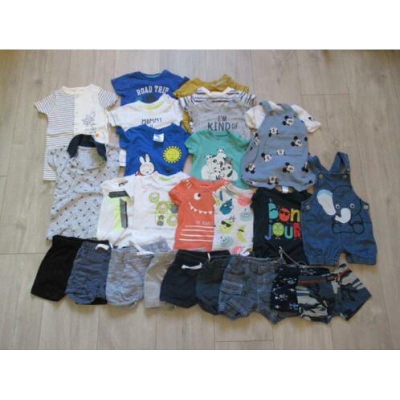 Maat 62 zomer pakket jongen oa H&M en C&A