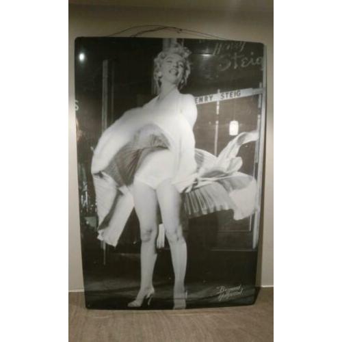 Blikken wandplaat Marilyn Monroe HP Haushaltprodukte