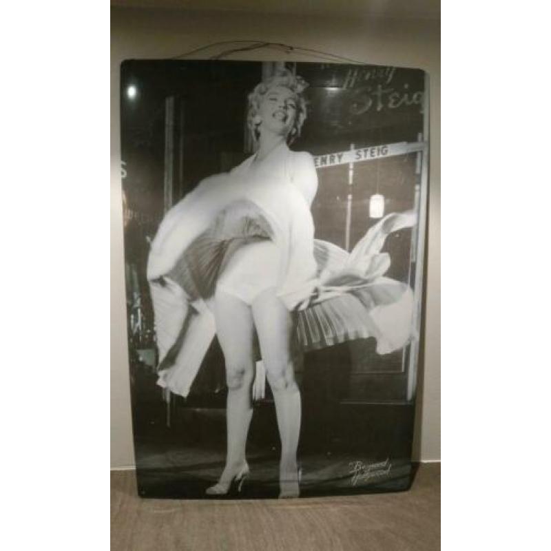 Blikken wandplaat Marilyn Monroe HP Haushaltprodukte