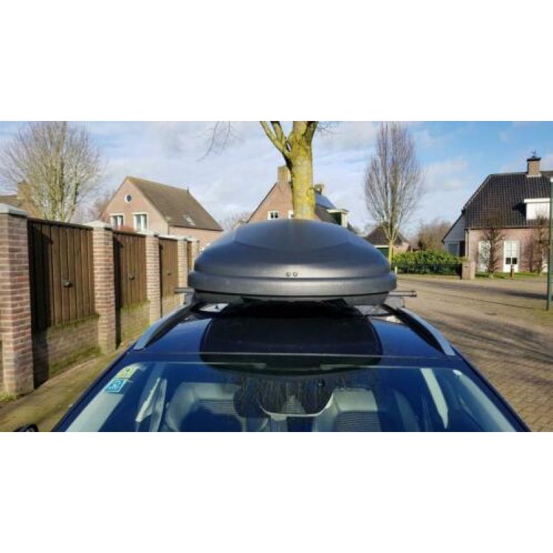Te huur: Dakkoffer XL (Hapro Traxer 8.6)