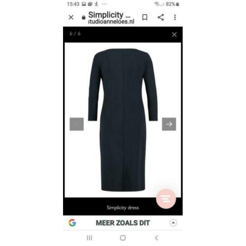 Nieuwe jurk simplicity studio aneloes m nieuw met kaartje