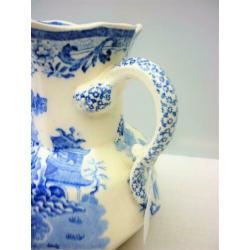 Opruiming Antieke Masons Snake jug / A3190