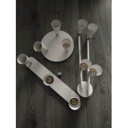 Spotlampen set - plafondlamp - opbouwspots