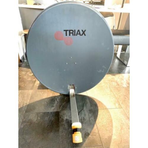 Triax 80 cm Schotelantenne met LNB in topstaat! Koopje!