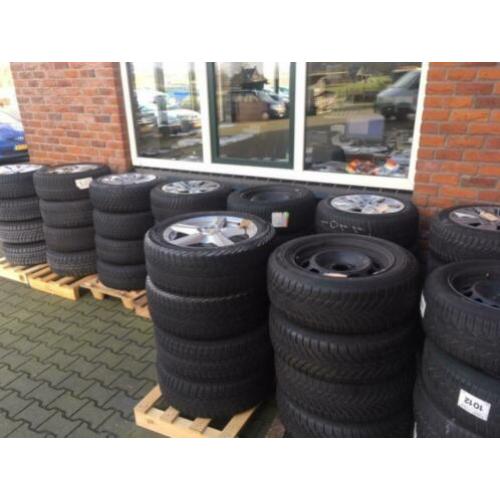 Partij velgen met winterbanden BMW 1 en 3 serie en Insignia