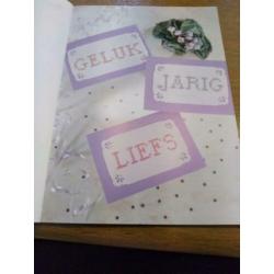 Felicitatie kaarten borduren op papier