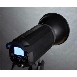Studioflitsset visostar lcd pro softbox/paraplu kit2,