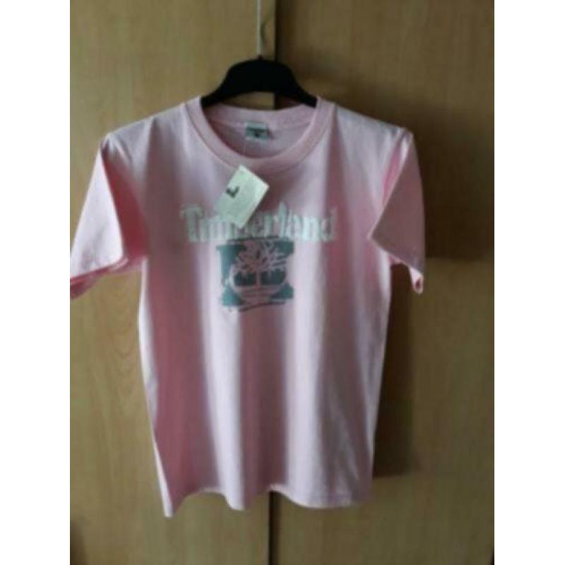 Timberland - mt M - Nieuw Roze tshirt -Verzenden 2,75