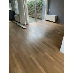 Gratis afhalen - Beuken parketvloer 50 m2