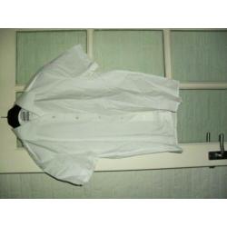 Witte heren blouse maat 42