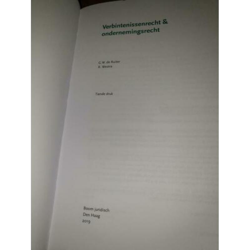 Verbintenissenrecht & ondernemingsrecht 10e druk