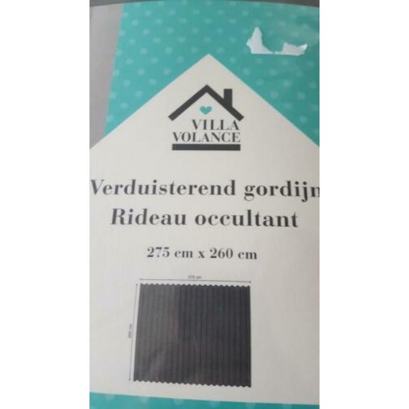 Gordijn verduisterend nieuw
