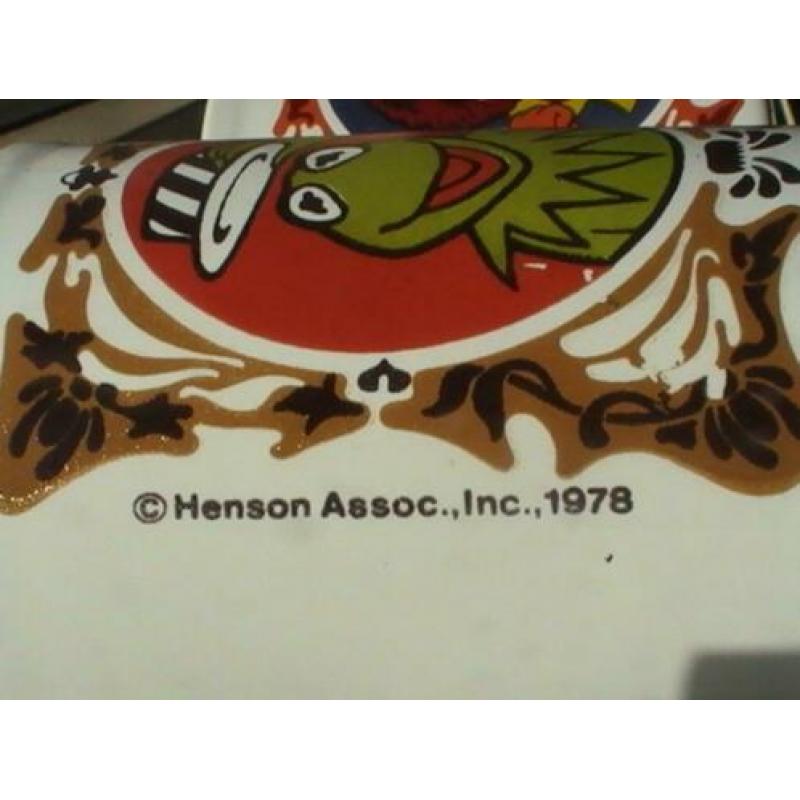 muppet show mokken Engeland 1978 Animal + Kermit Henson